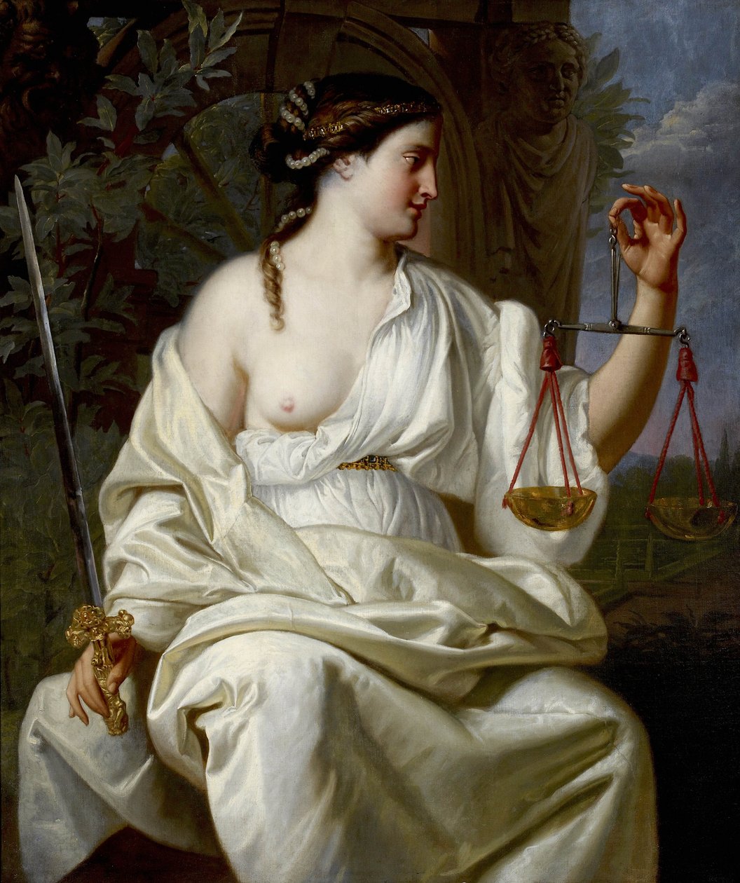 Justicia, finales del siglo XVII de Franco Flemish School