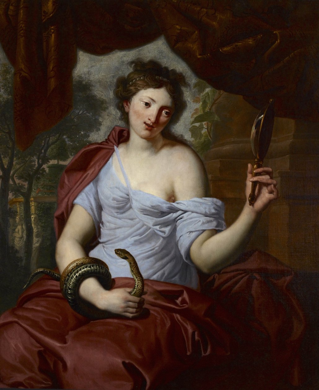 Prudencia, finales del siglo XVII de Franco Flemish School