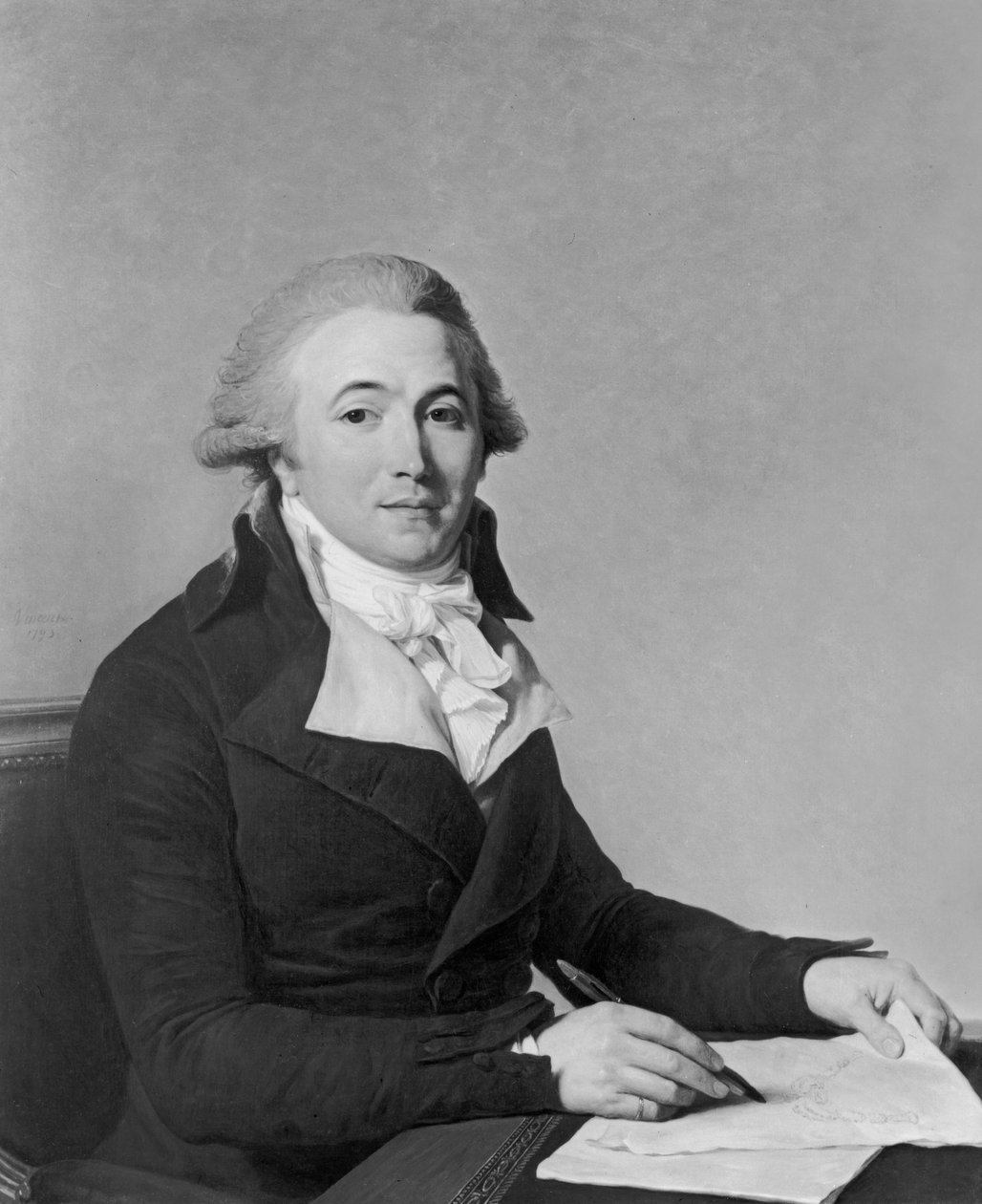 Retrato de un hombre desconocido, 1793 de François André Vincent