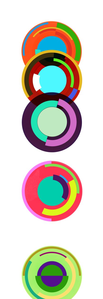 Totem (Homenaje a Sonia Delaunay) de Francois Domain