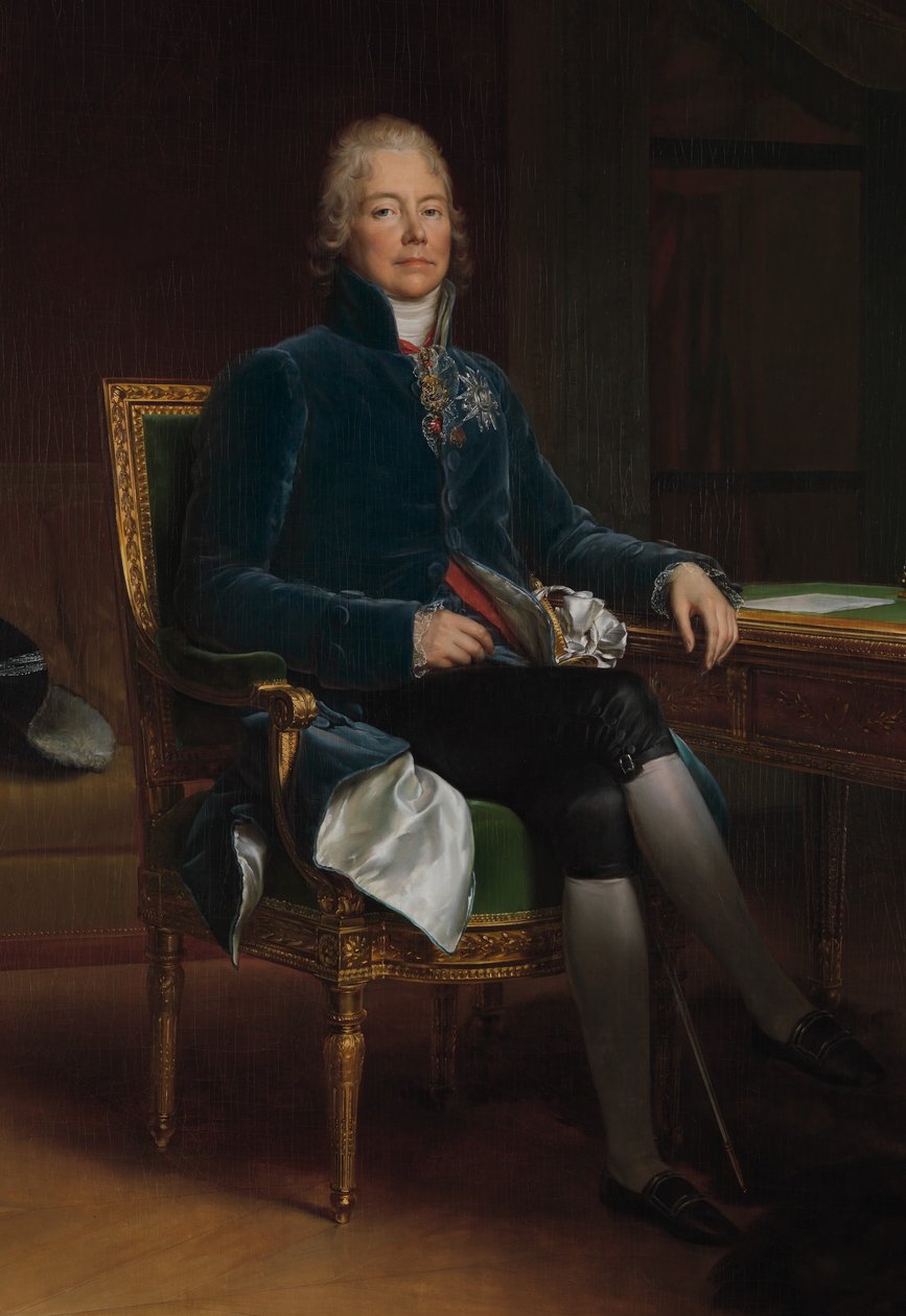 Charles Maurice de Talleyrand Périgord (1754-1838), Príncipe de Bénévent de Baron François Pascal Simon Gérard