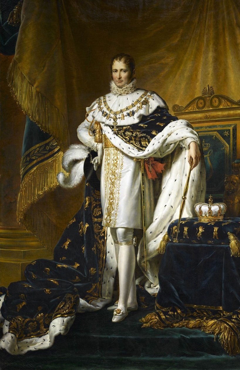 José Bonaparte como Rey de España de Baron François Pascal Simon Gérard