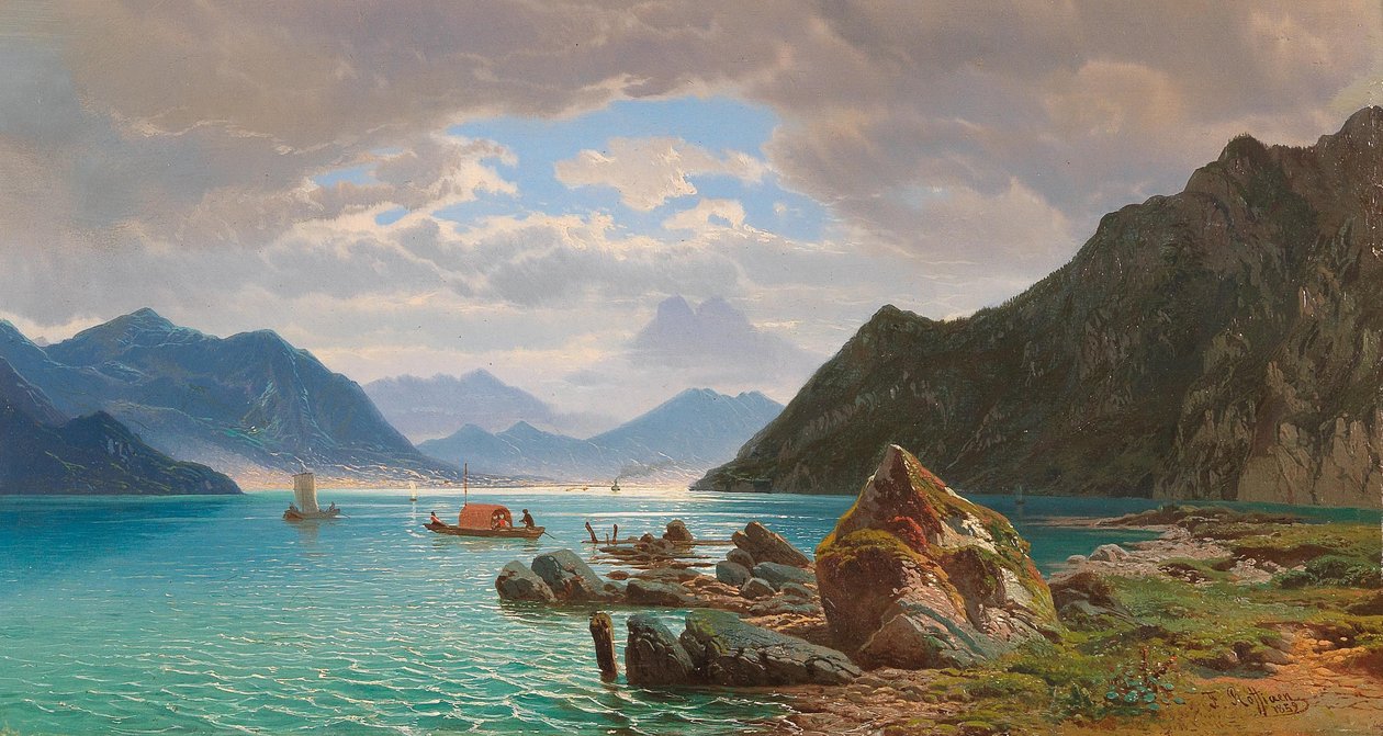 Lago de Lugano de Francois Roffiaen