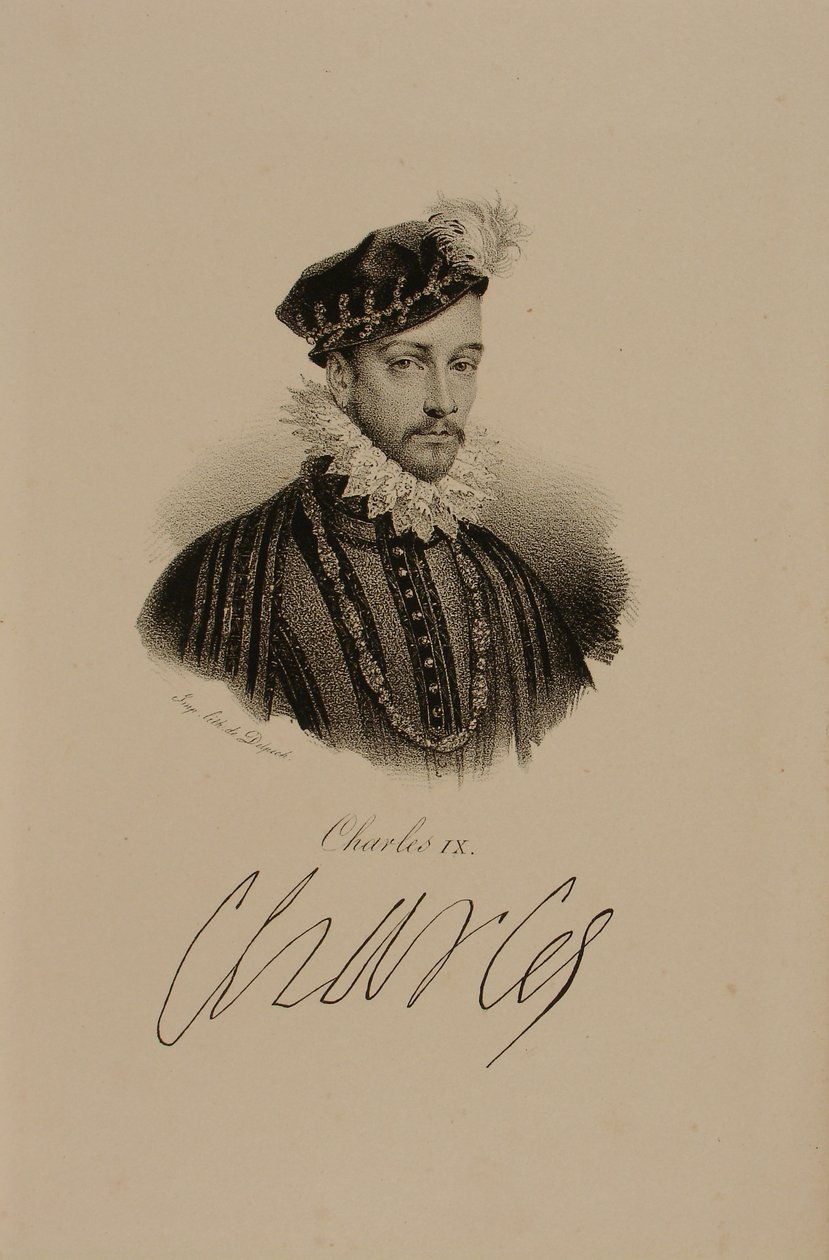 Carlos IX (1550-74) de Francois Seraphin Delpech