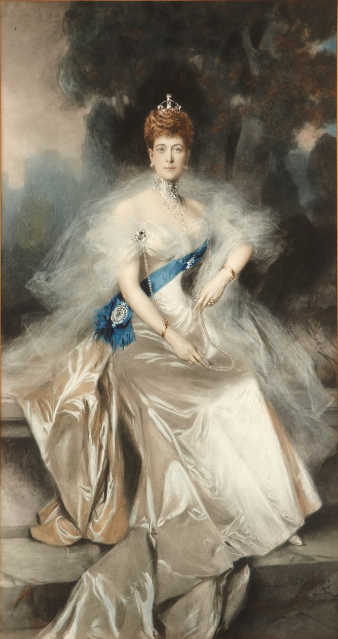 Reina Alexandra de Francois (after) Flameng