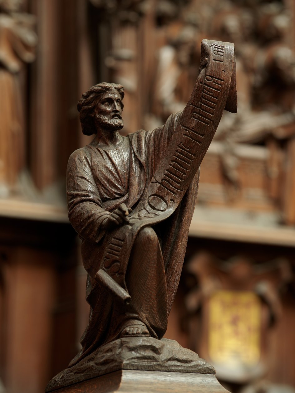 Sillería del coro (roble) de Francois Andre Durlet