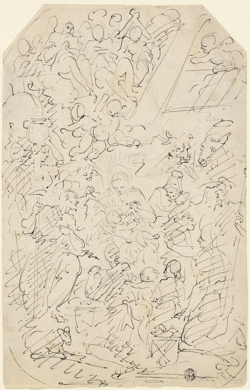 Adoración de los pastores de Francois Boitard