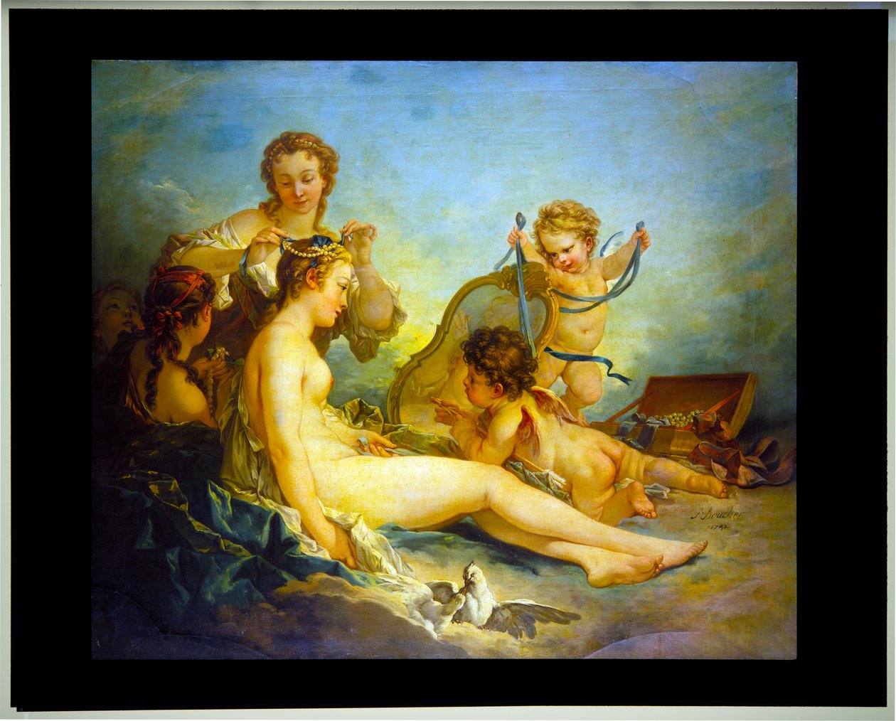 El retrete de Venus de François Boucher