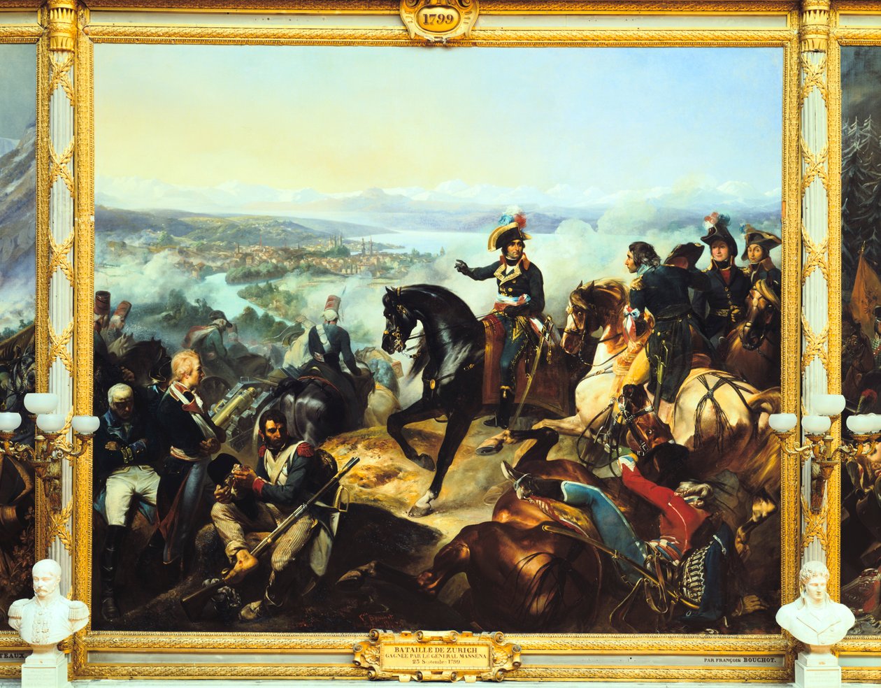 Batalla de Zúrich, 25 de septiembre de 1799, c1800-c1842 de Francois Bouchot