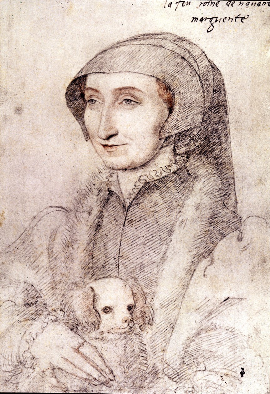 Margarita de Navarra (1523-1574) de François Clouet