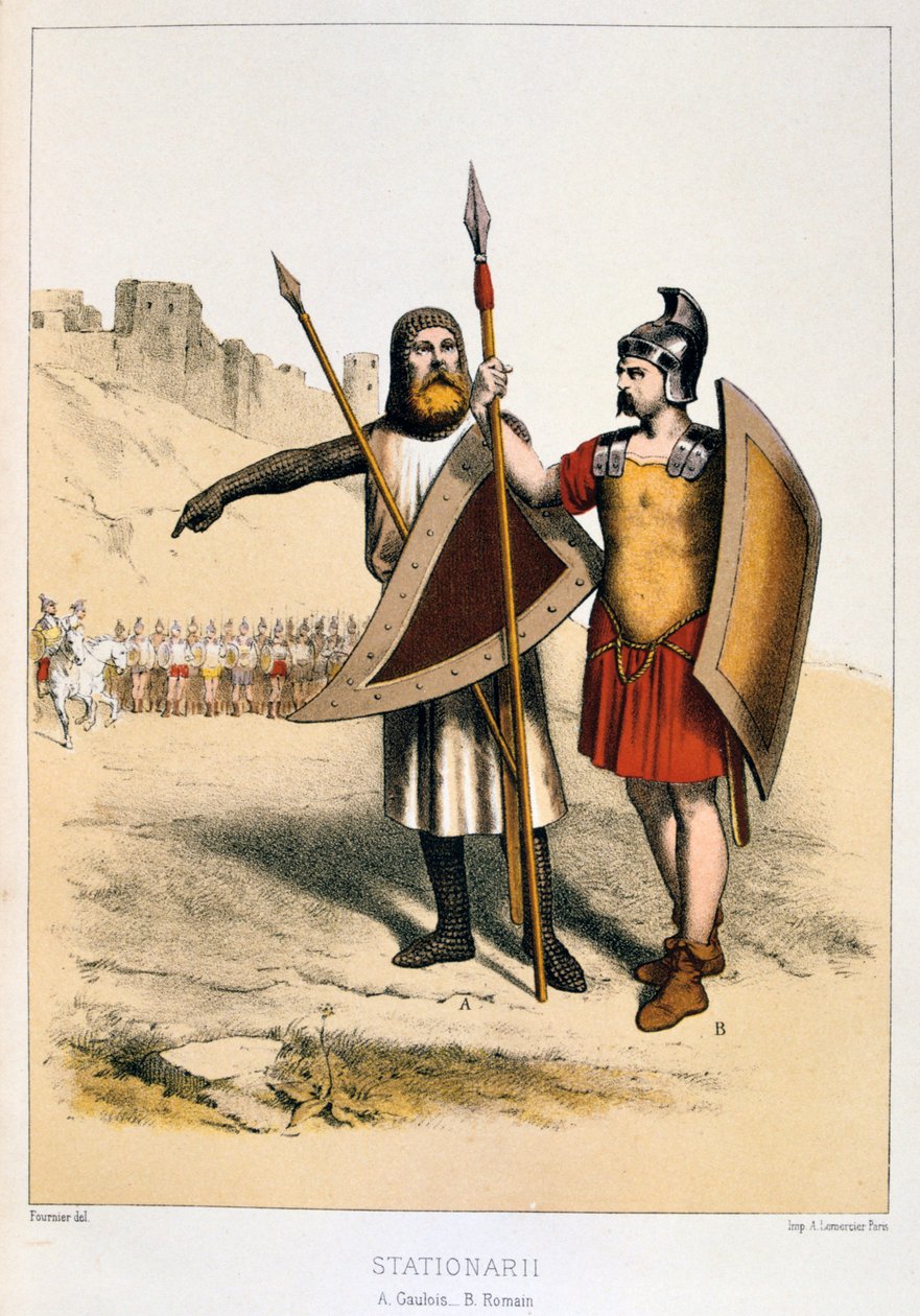 Stationarii, un galo y un romano de Francois Cudet