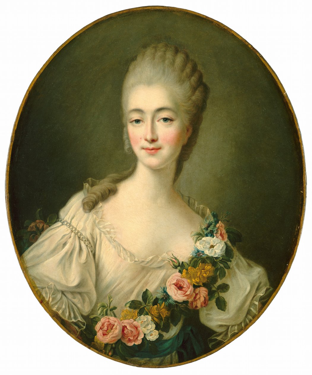 Jeanne Bécu, Condesa du Barry de Francois Hubert Drouais