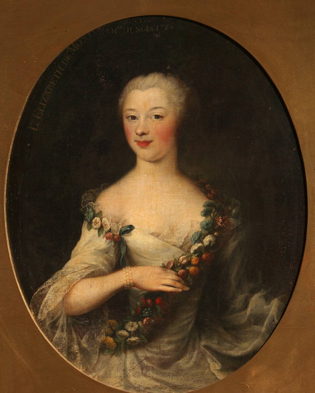 Retrato de una mujer, 1786 de Francois Hubert Drouais