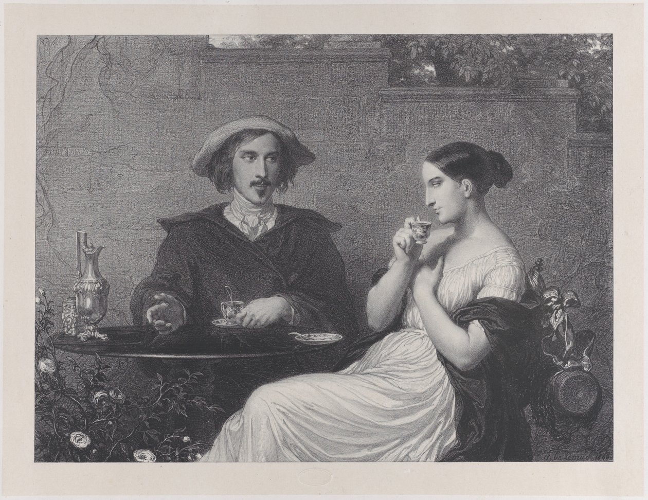 El café de Francois Joseph Aime de Lemud