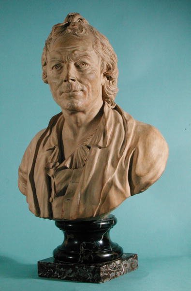 Busto de Christoph Wilibald Gluck (1714-87) de Francois Martin