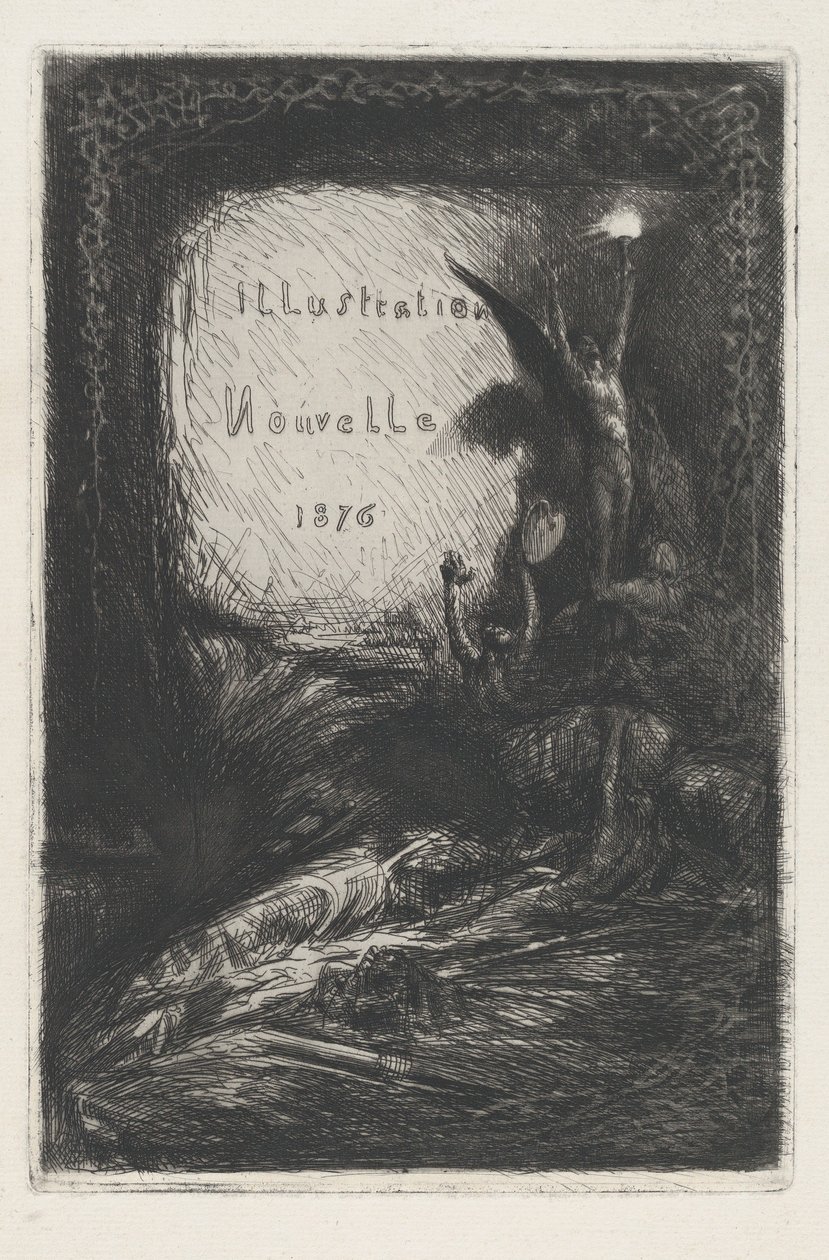 Ilustración Nouvelle, 1876 de Francois Nicolas Chifflart