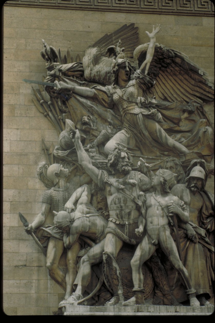 La partida de los Voluntarios de 1792 de Francois Rude