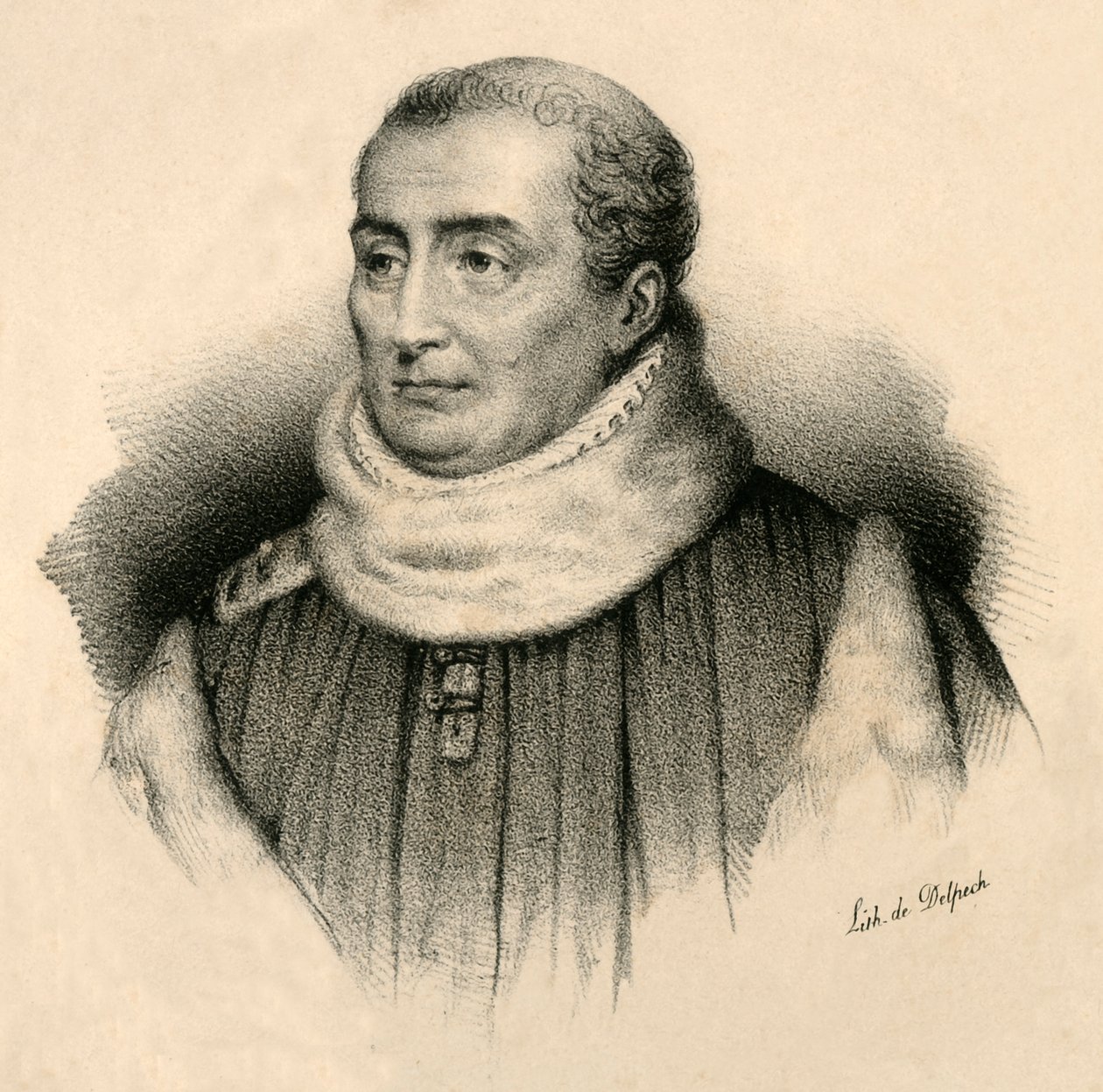 Christophe de Thou, 1508-1582, c1830 de Francois Seraphin Delpech