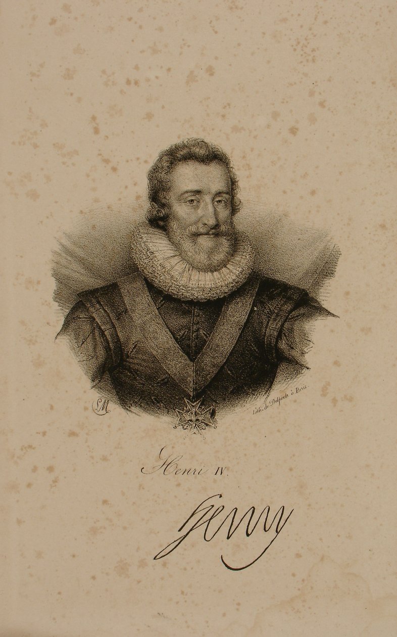 Enrique IV (1553-1610) de Francia de Francois Seraphin Delpech