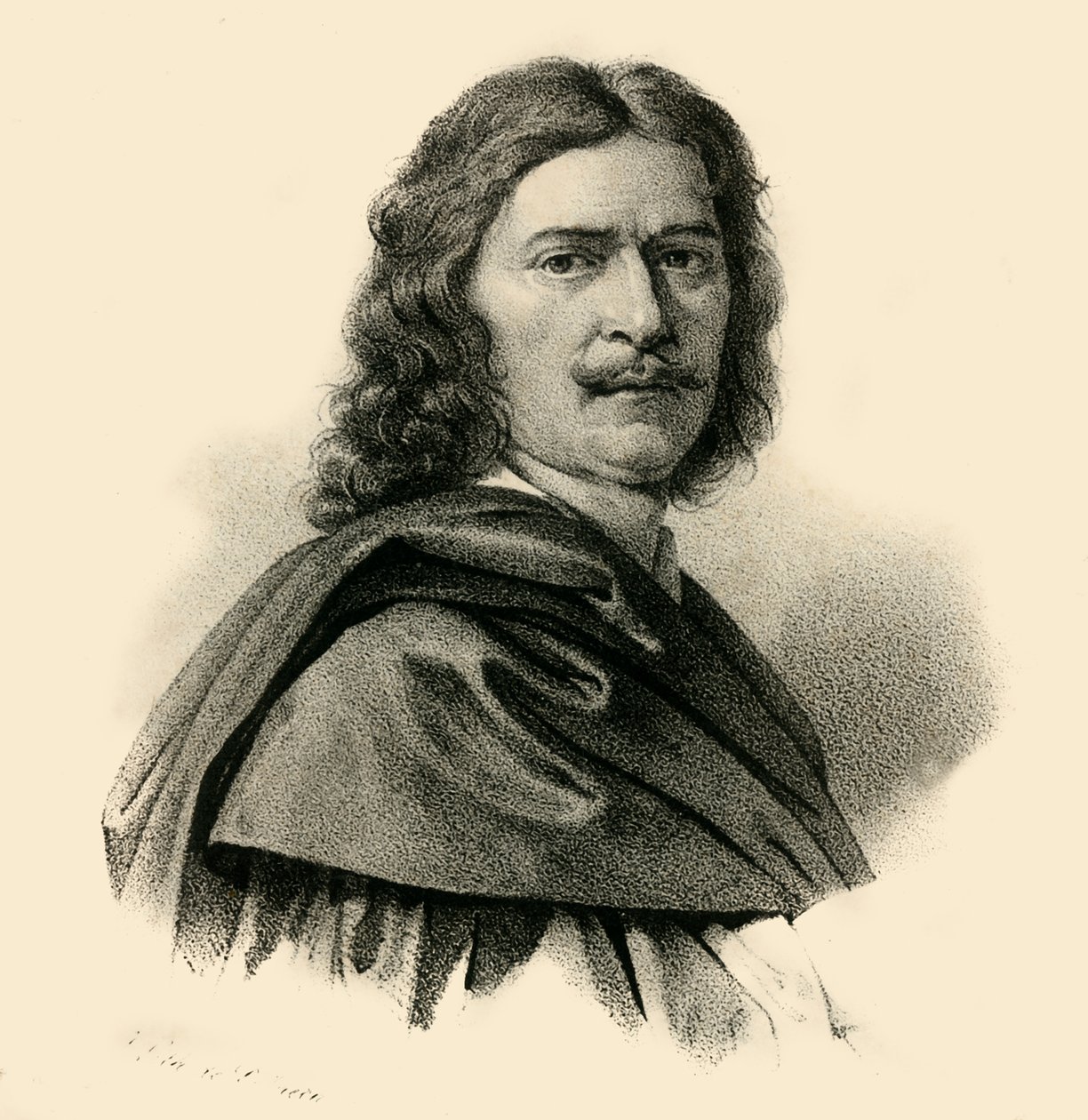 Nicolas Poussin, 1594-1665, c1830 de Francois Seraphin Delpech