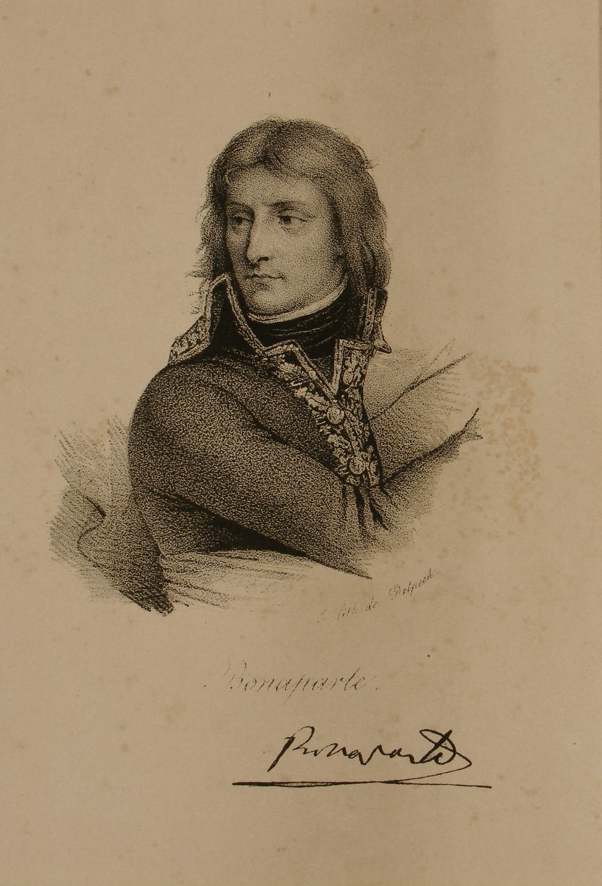 Retrato de Napoleón Bonaparte (1769-1821) de Francois Seraphin Delpech