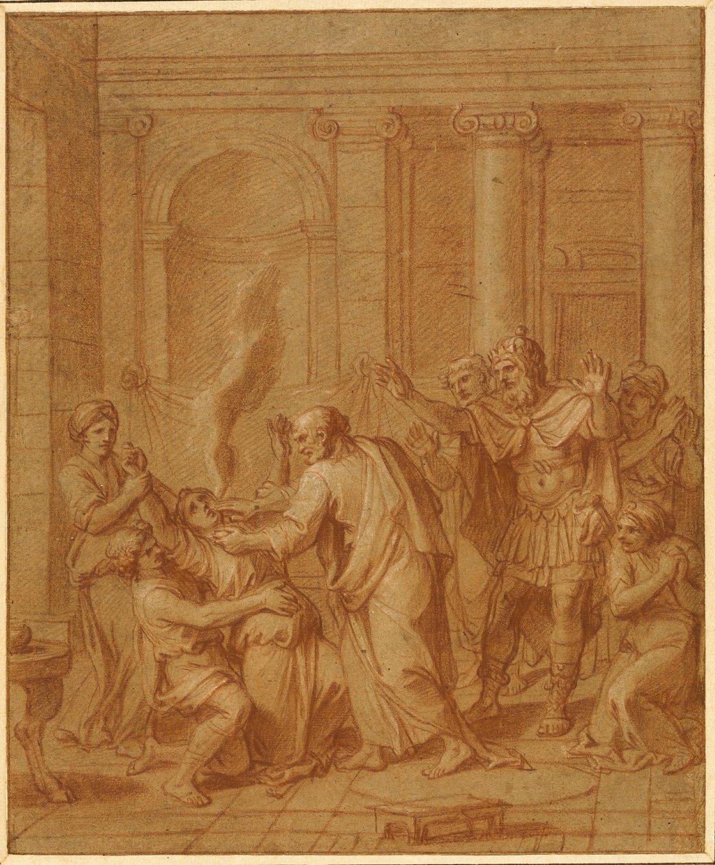 Muerte de Safira de Francois Verdier
