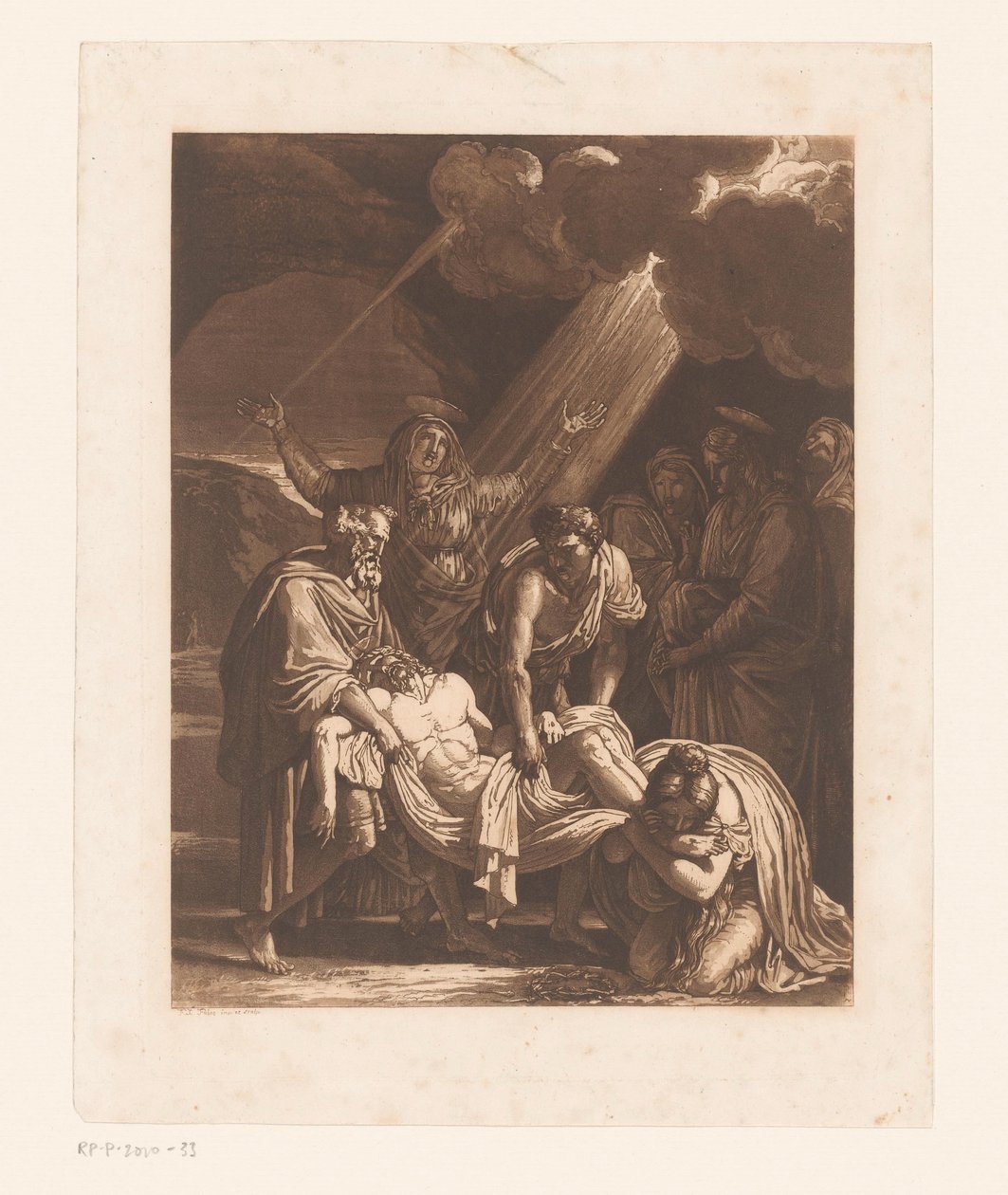 Entierro de Cristo de Francois Xavier Fabre