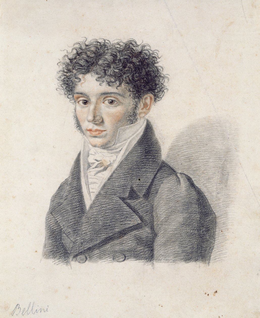 Retrato de Vincenzo Bellini (1801-35) de Francois Xavier Fabre
