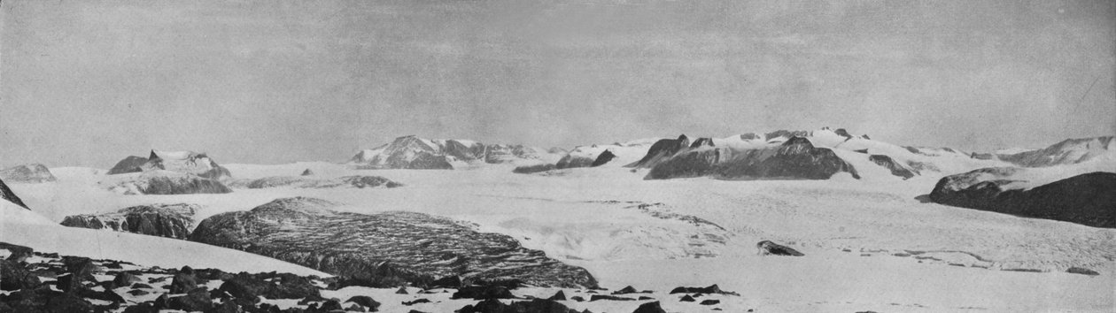 Panorama desde Discovery Bluff, c1911 de Frank Debenham