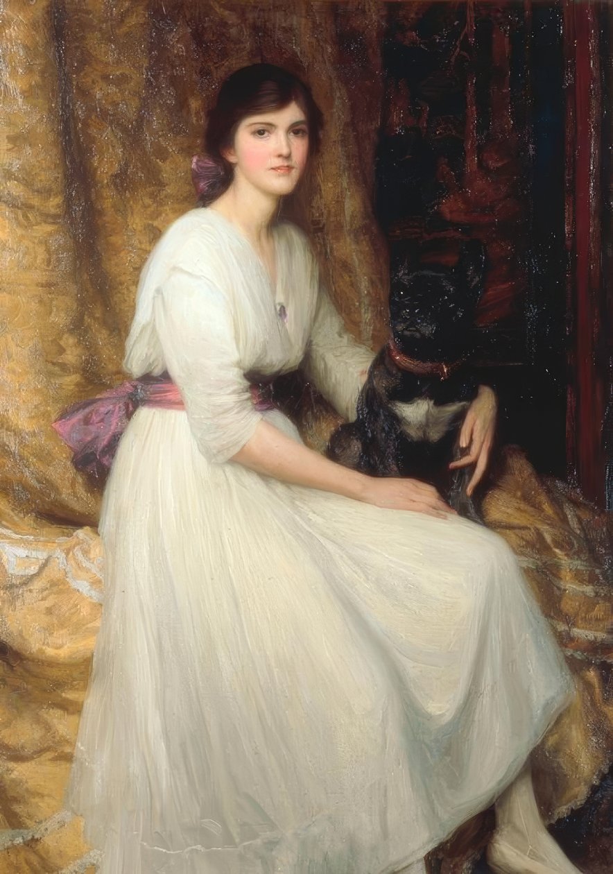Dorothy, hija de Herbert Dicksee de Frank Dicksee