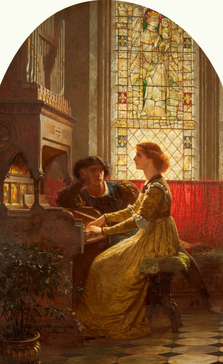 Armonía, 1879 de Frank Dicksee