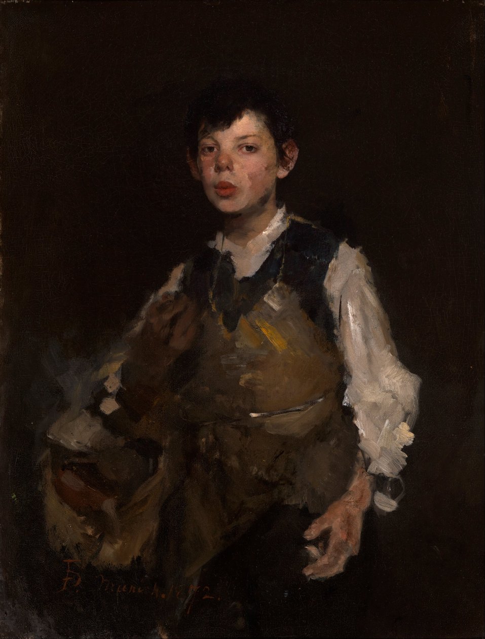 El niño que silba de Frank Duveneck