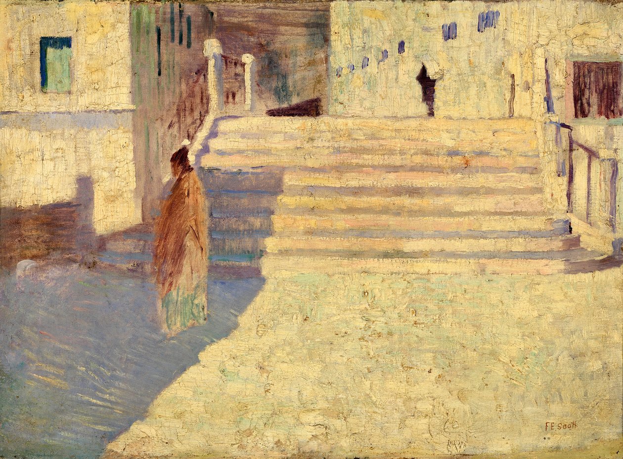Femmes pres des Escaliers no. II de Frank Edwin Scott