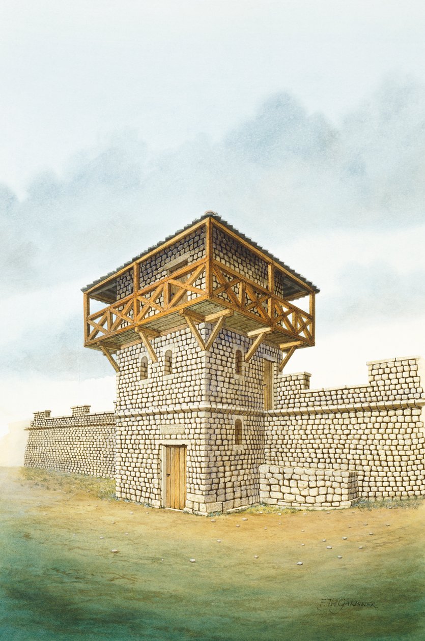 Muro de Adriano: Torreón de Brunton de Frank Gardiner