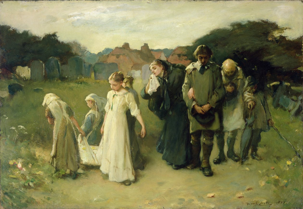 Muerte de su primogénito de Frank Holl