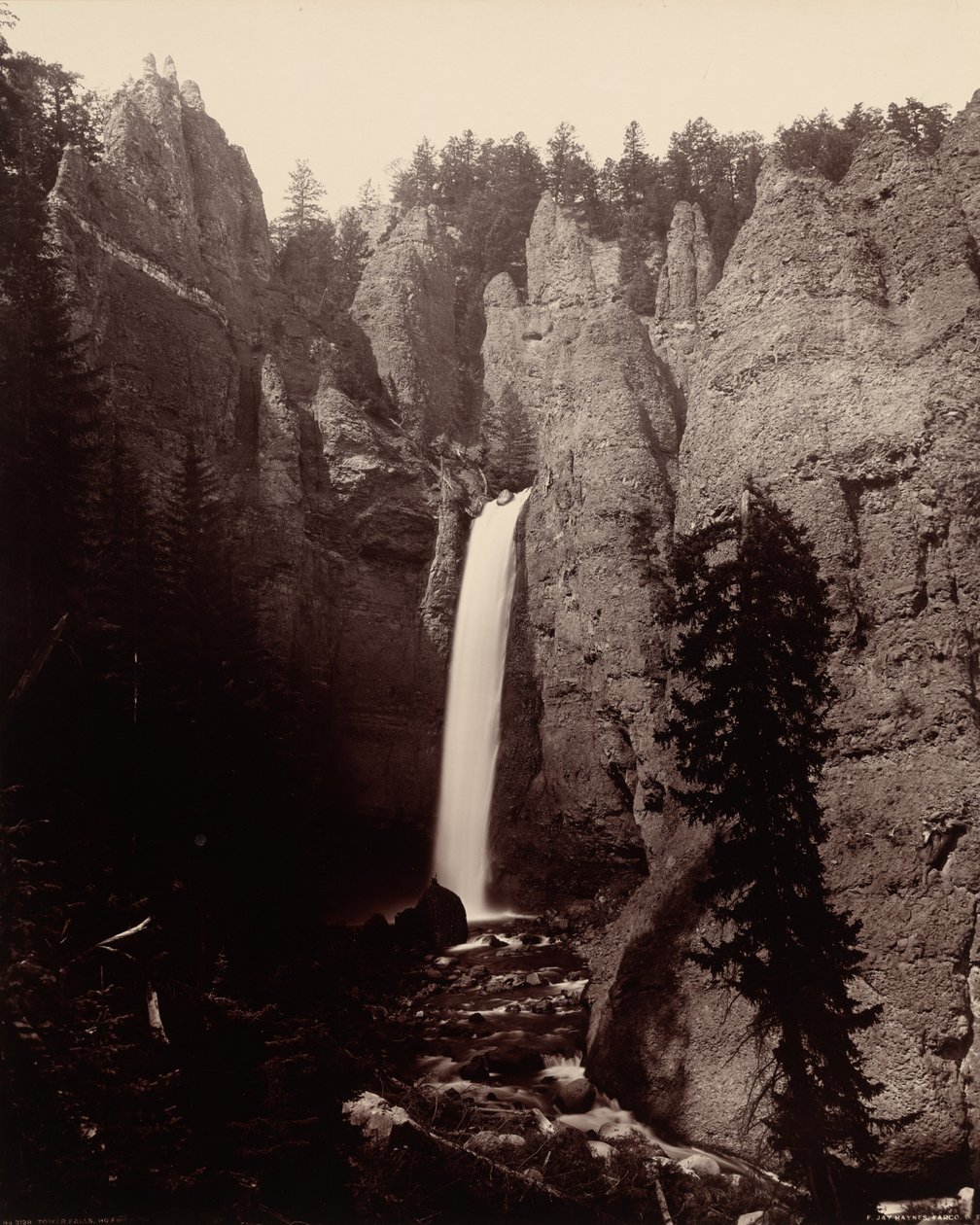 Cascadas de la Torre de Frank Jay Haynes