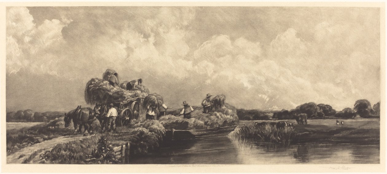 Un Canal Romano, 1904 de Frank Short
