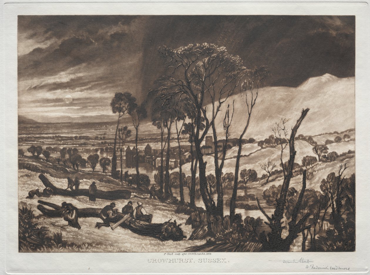 Crowhurst, Sussex de Frank Short