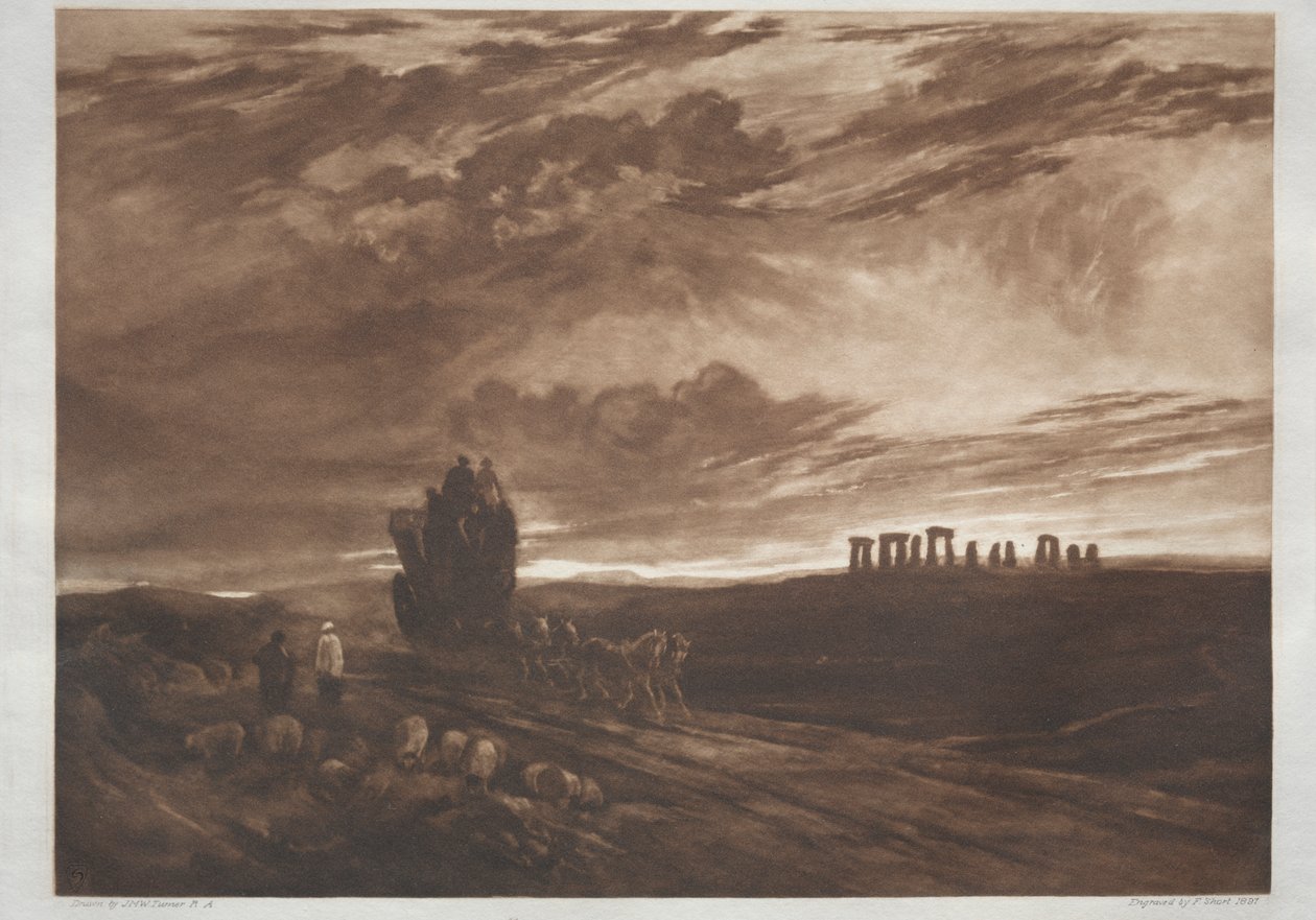 Stonehenge at Daybreak de Frank Short