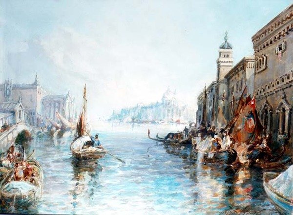 Venecia (una de un par) de Frank Wasley
