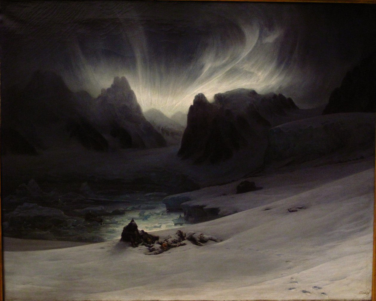 Magdalenefjorden de François Auguste Biard