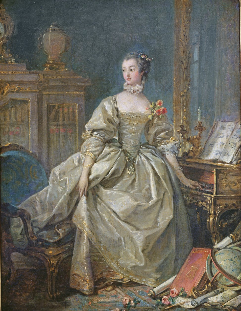 Madame de Pompadour (1721-64) de François Boucher