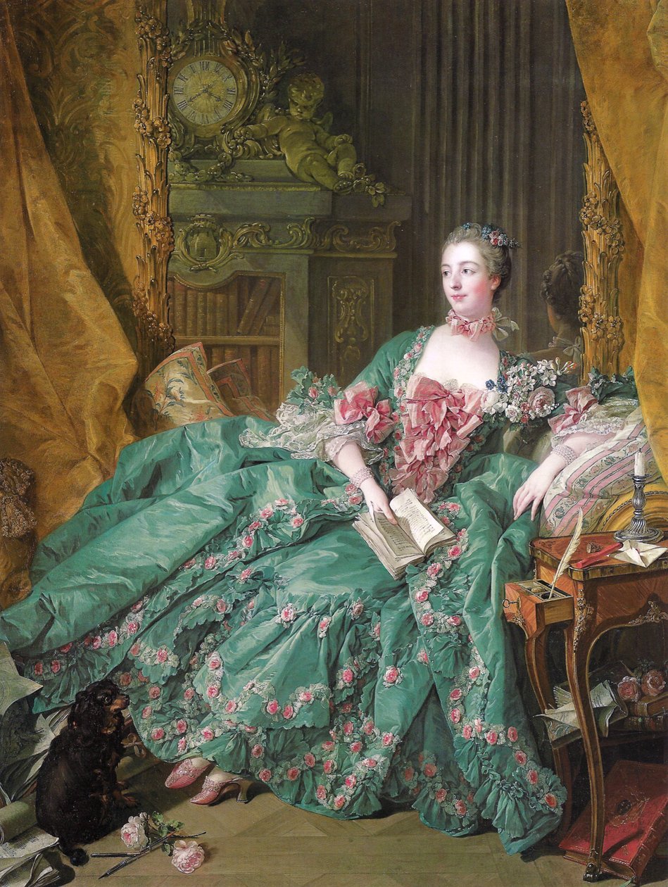 Retrato de Madame de Pompadour (1721-1764) de François Boucher