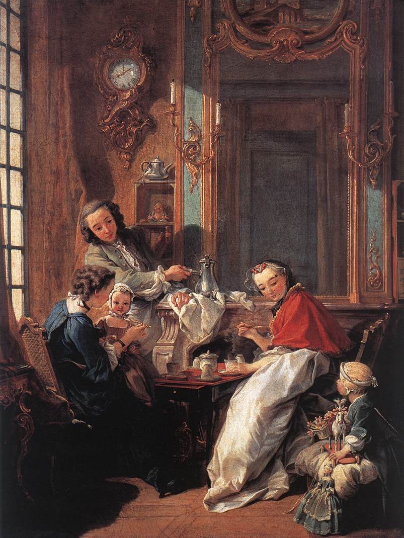 La comida de la tarde de François Boucher