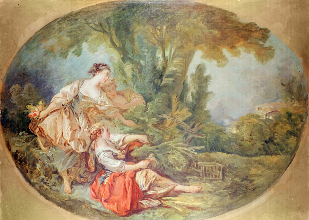 La Jaula de Pájaros de François Boucher
