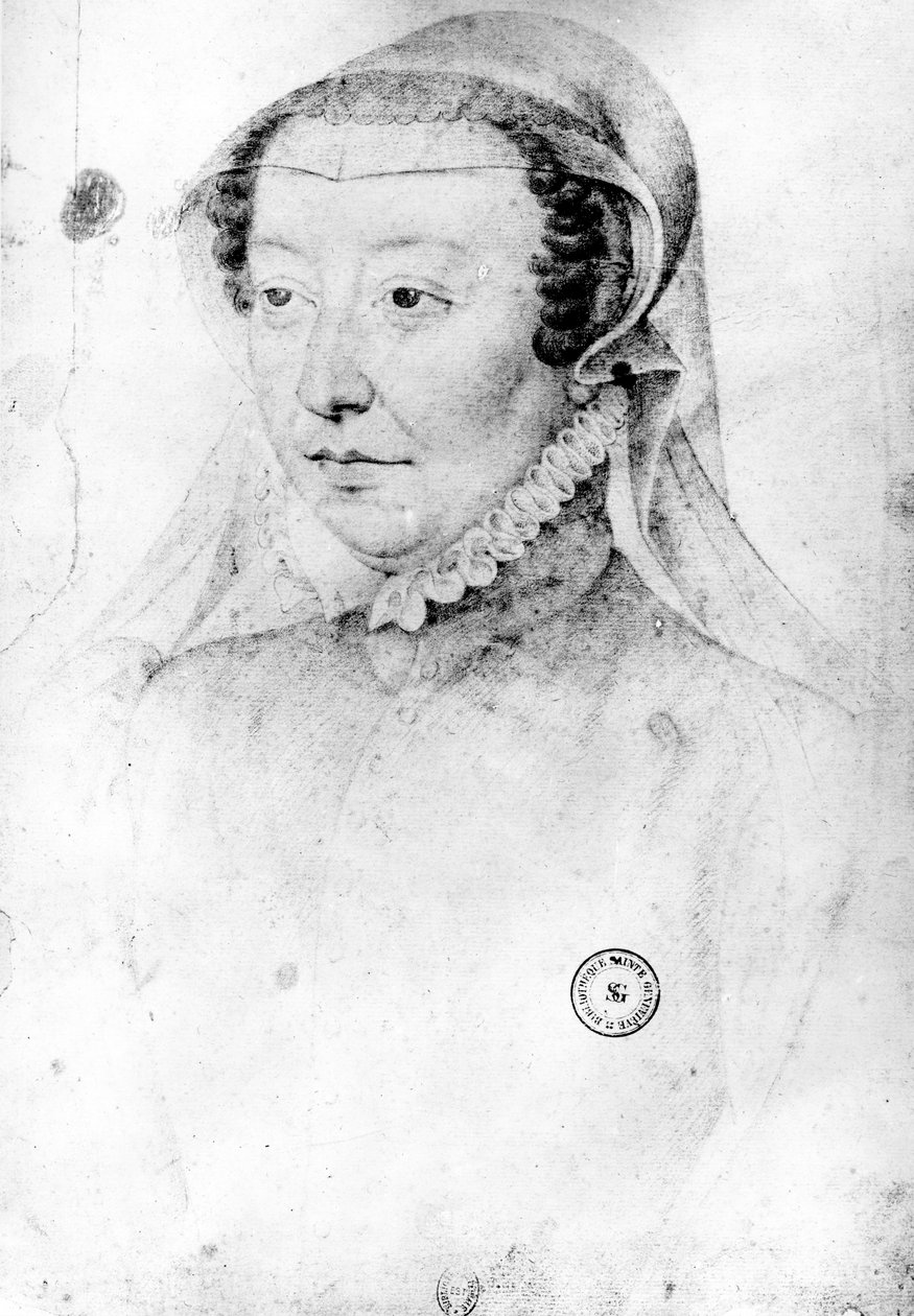 Catalina de Médici, c.1560 de François Clouet