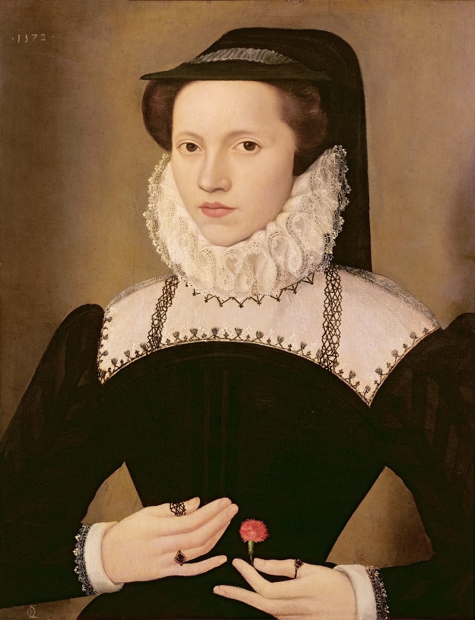 Retrato de Anne Waltham, 1572 de François Quesnel