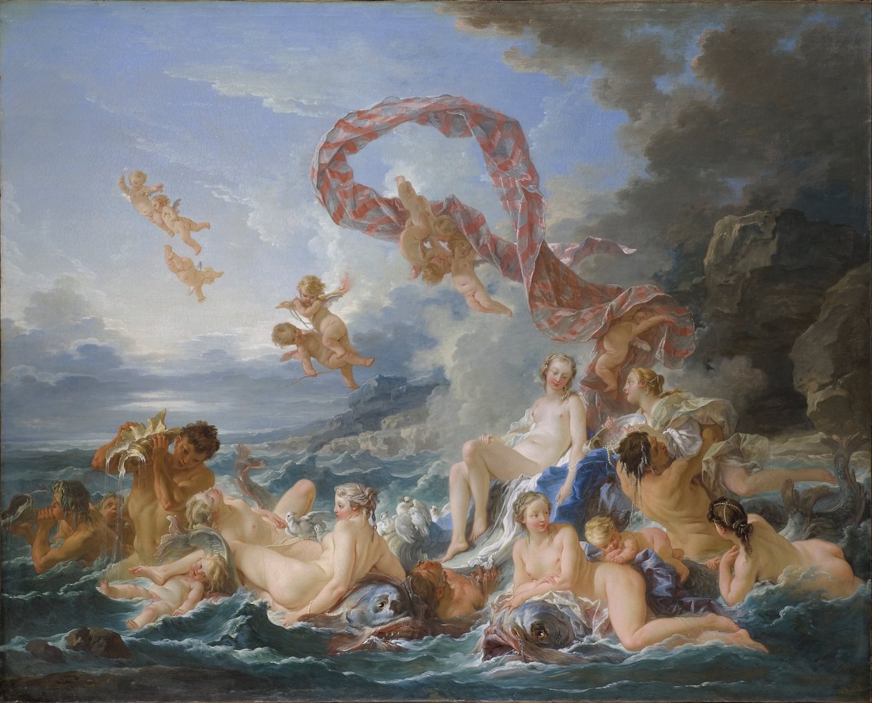 El triunfo de Venus de François Boucher