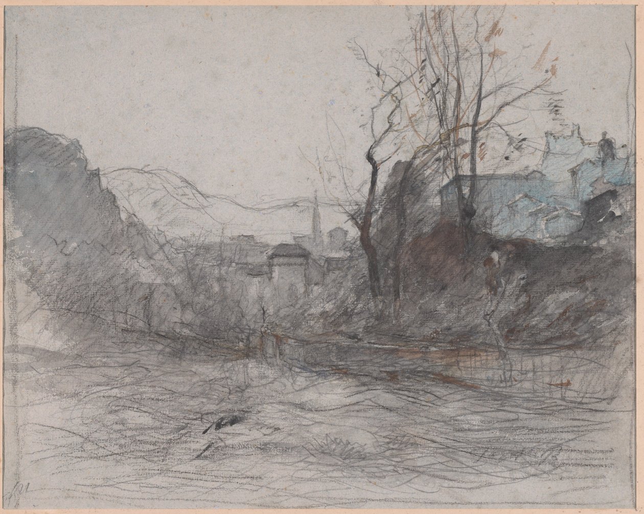 Aproximándose a Morestal de François Auguste Ravier