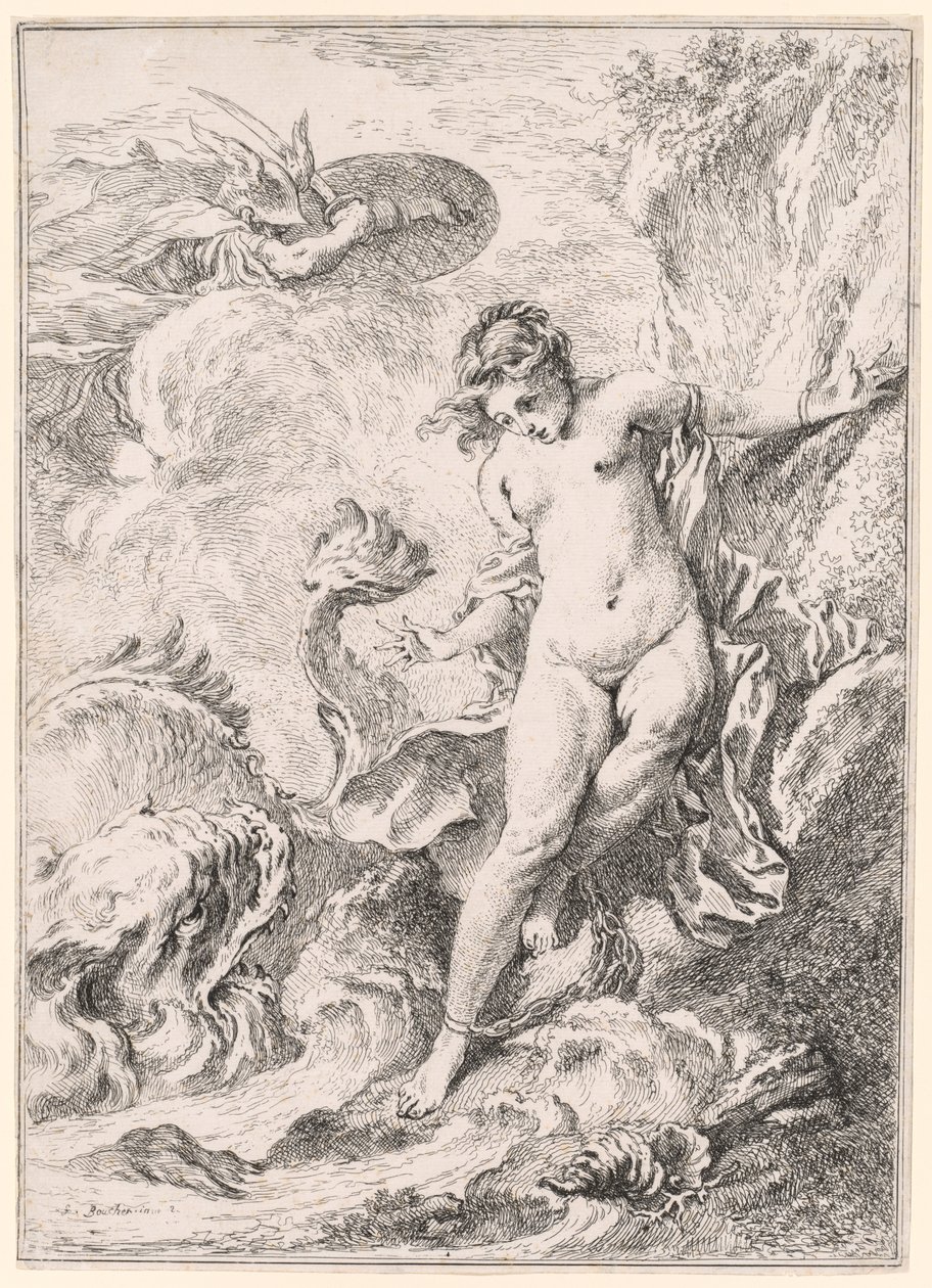 Andrómeda de François Boucher